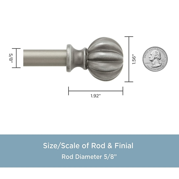 Window Curtain Rod - Picture 2 of 8